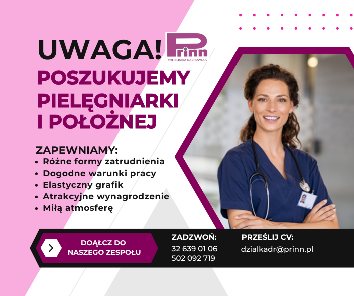Szukamy pielęgniarki i położne