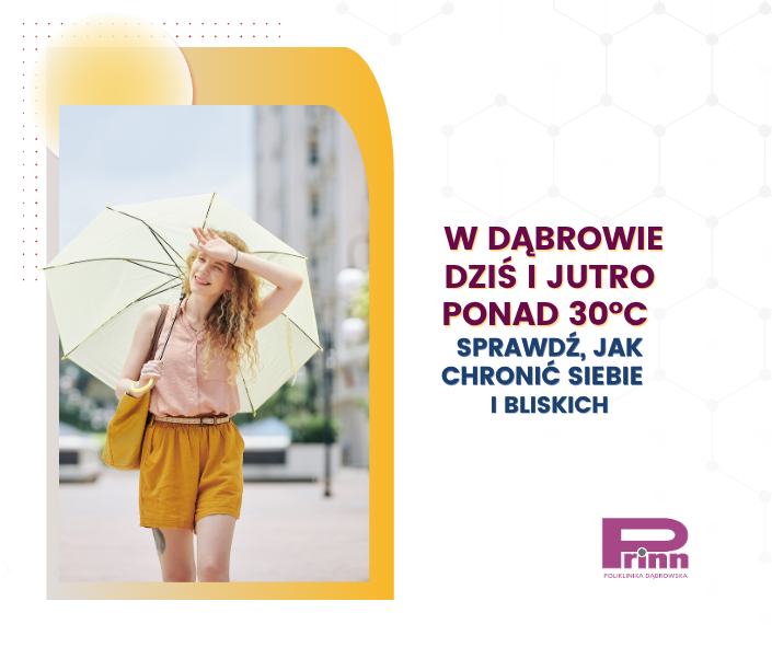 W Dąbrowie ponad 30°C – sprawdź, jak chronić siebie i bliskich