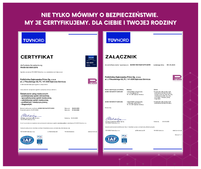 Nie tylko mówimy o bezpieczeństwie. My je certyfikujemy!