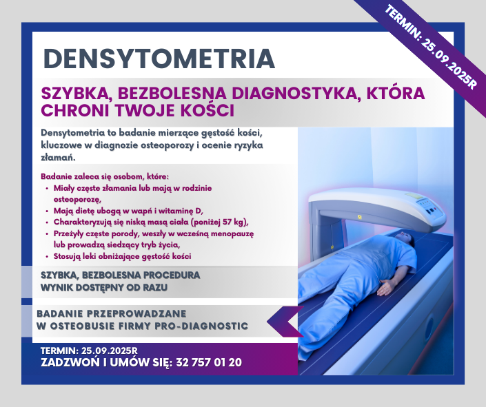 badanie Densytometrii