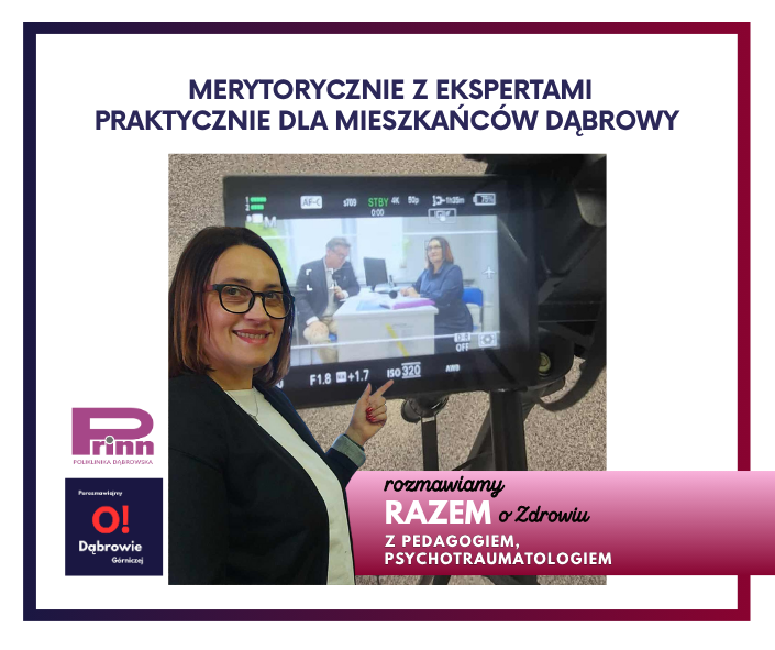 rozmawiamy RAZEM o zdrowiu z pedagogiem i pychotraumatologiem