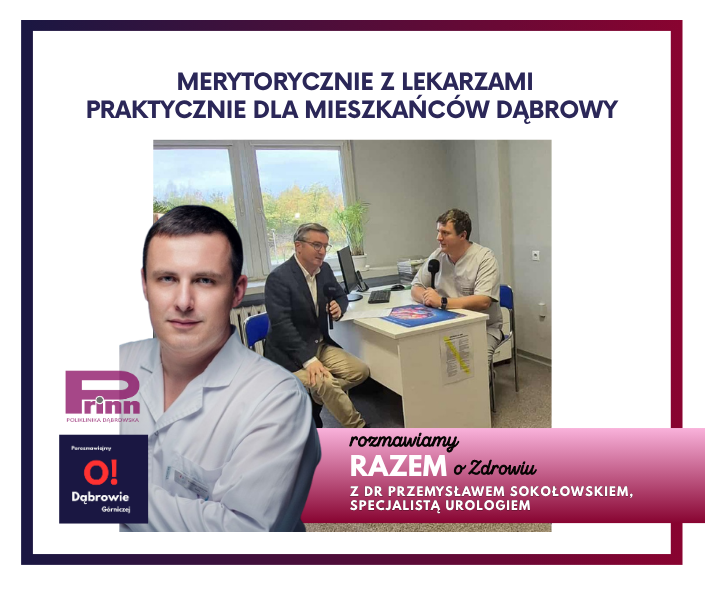 Męskie zdrowie bez tabu – rozmowa z dr Sokołowskim, specjalistą urologiem w PRINN