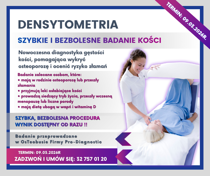 Densytometria – zadbaj o mocne kości