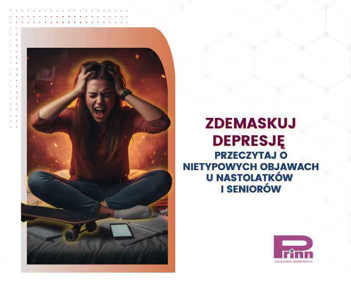 Zdemaskuj depresję – przeczytaj o nietypowych objawach u nastolatków i seniorów