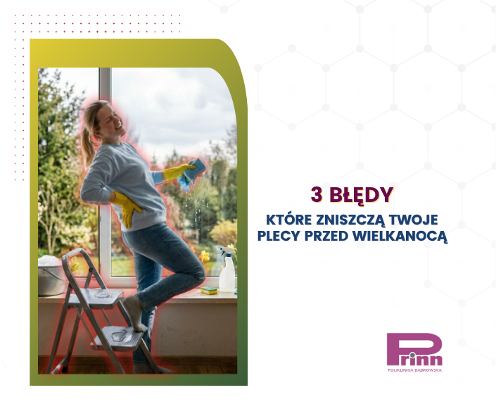 3 błędy, które zniszczą plecy przed Wielkanocą