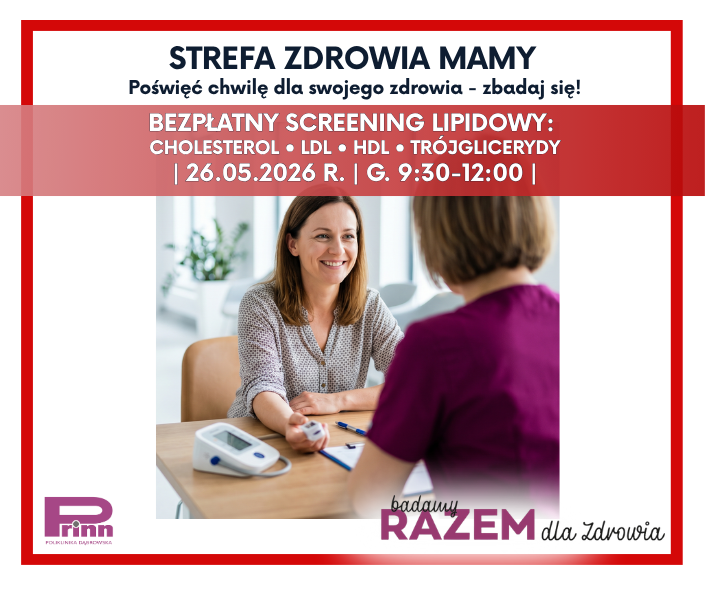 STREFA ZDROWIA MAMY – bezpłatna akcja profilaktyczna z okazji Dnia Mamy
