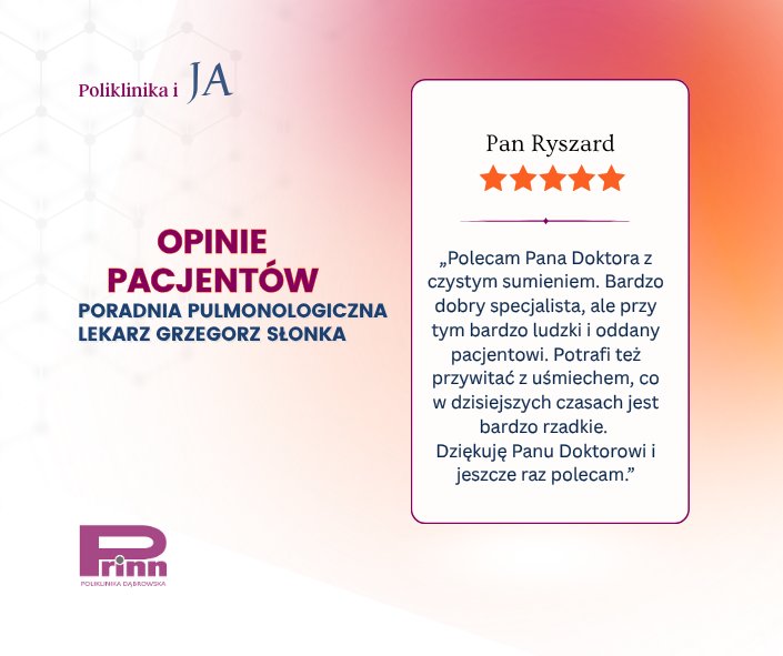 Poradnia Pulmonologiczna – opinie Pacjentów