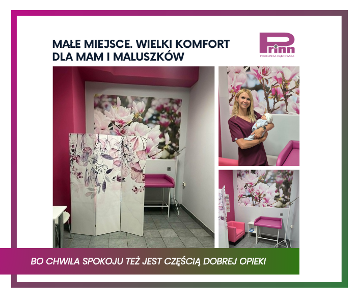 Wygodne miejsce dla rodziców z dziećmi w naszej placówce przy al. Piłsudskiego