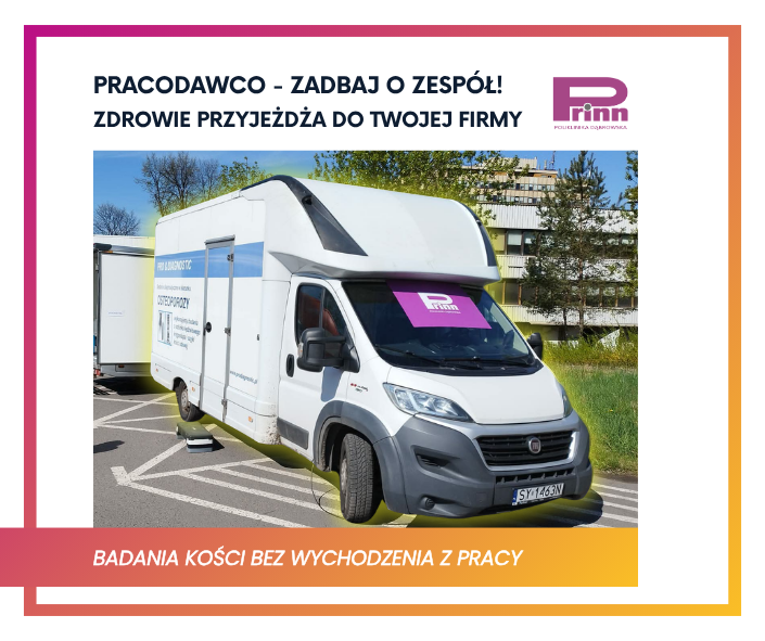 Densytometria u pracodawcy. Badamy kości na miejscu w firmach