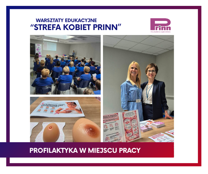 Profilaktyka kobiet w miejscu pracy. Realne wsparcie i troska o zdrowie Zespołu